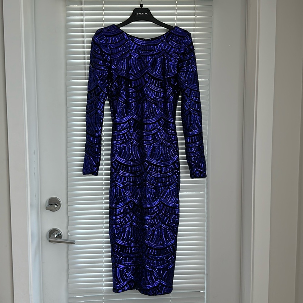 Midi sequins dress